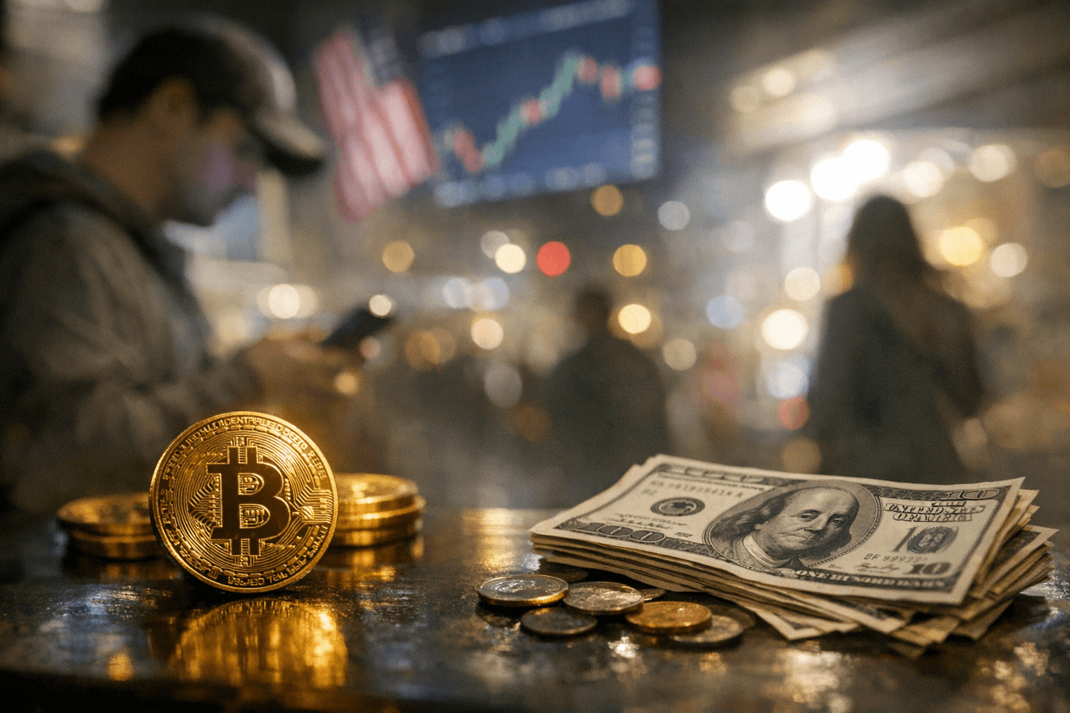 Bitcoin’s promise contrasts with the dollar’s, as mainstream adoption grows