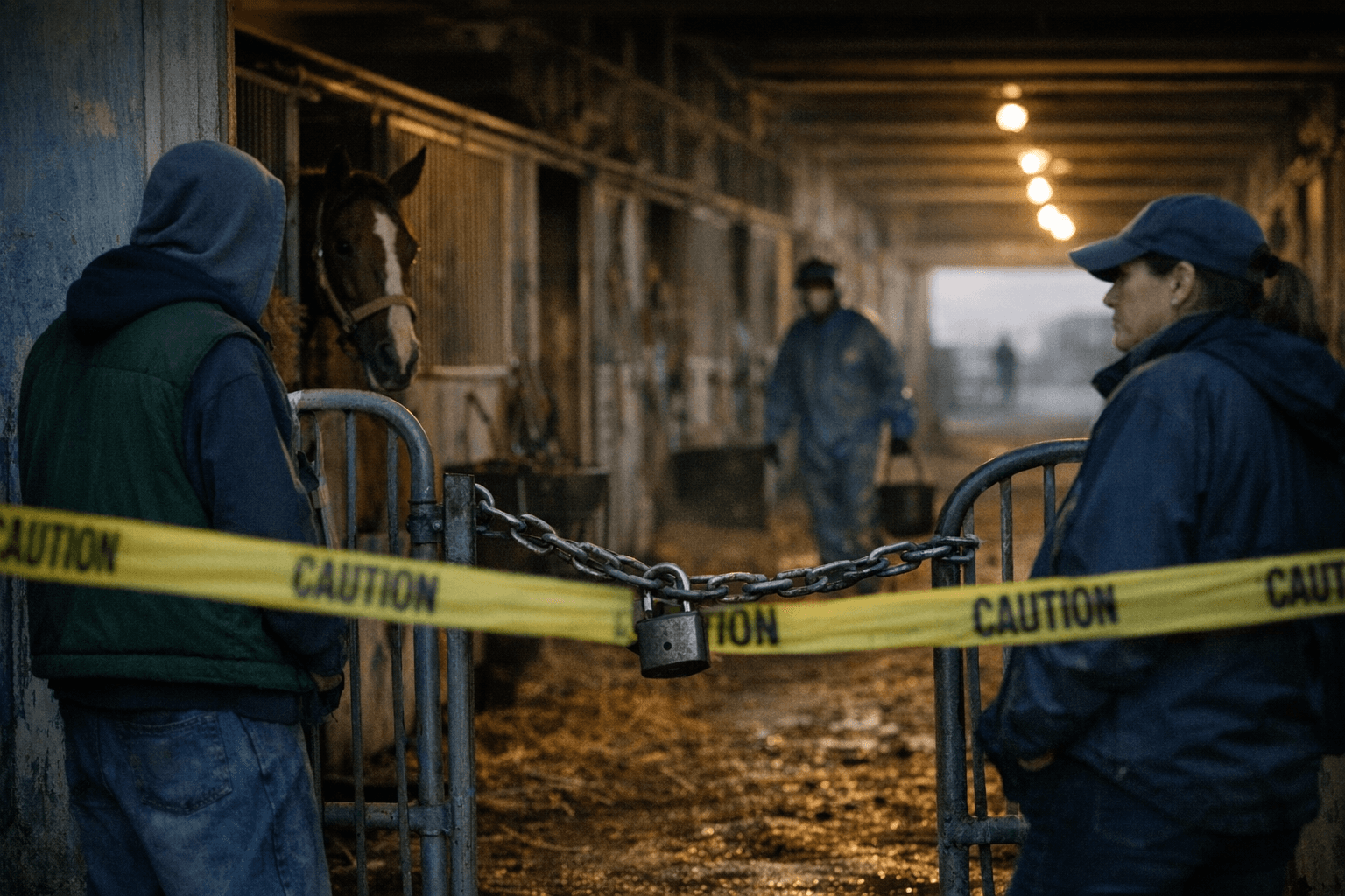 Horseshoe Indianapolis barn remains quarantined after second strangles case
