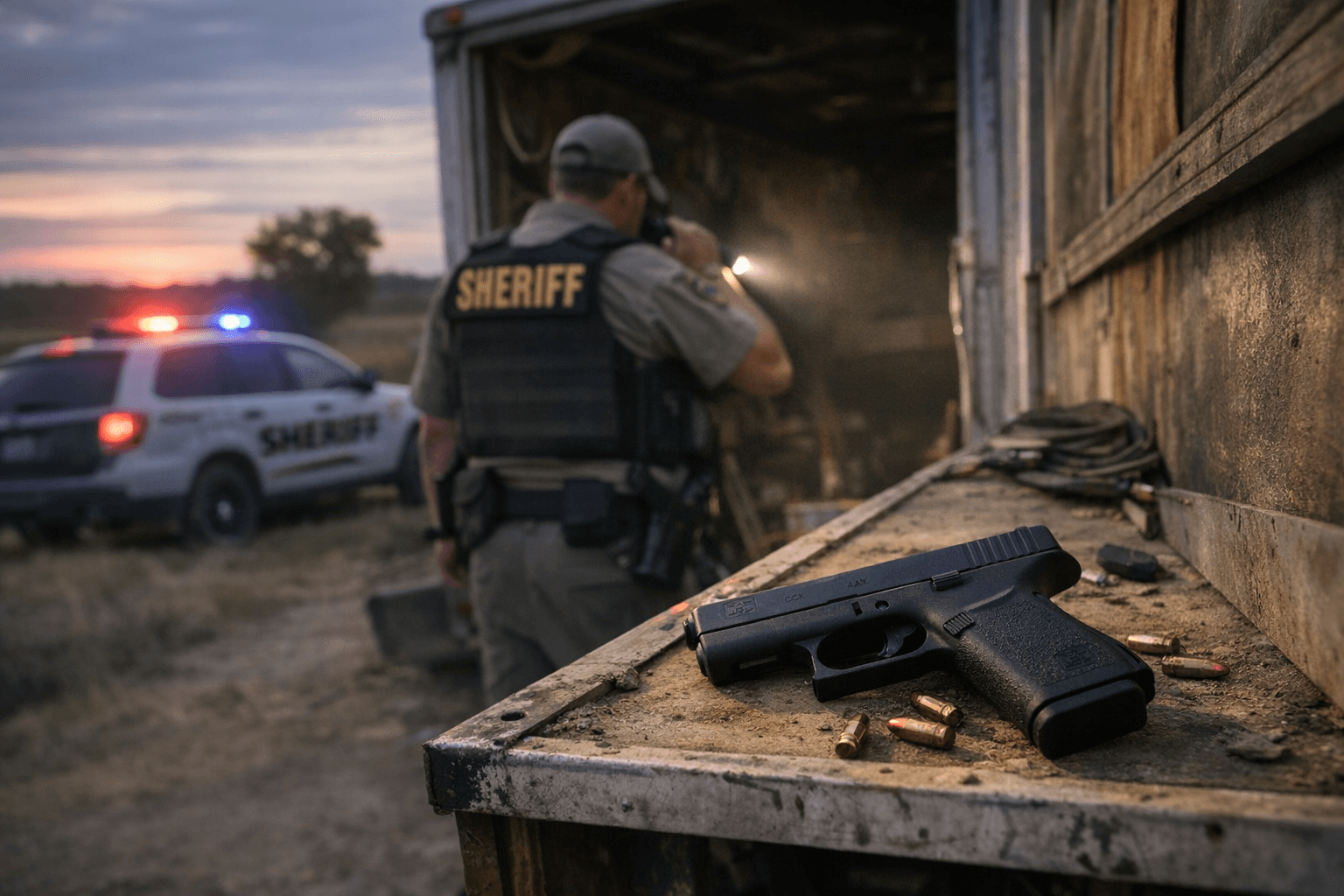 Atchison County deputies investigate three theft reports, handgun stolen from trailer