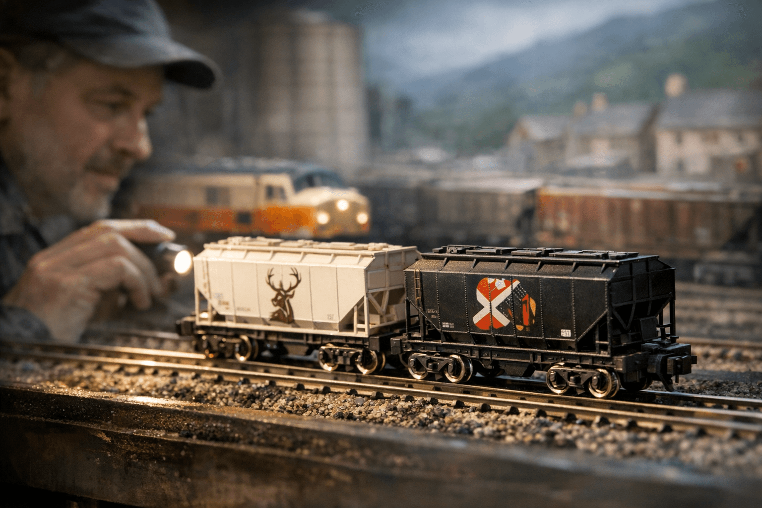 PECO revives N scale grain hoppers with upgraded wheels and livery