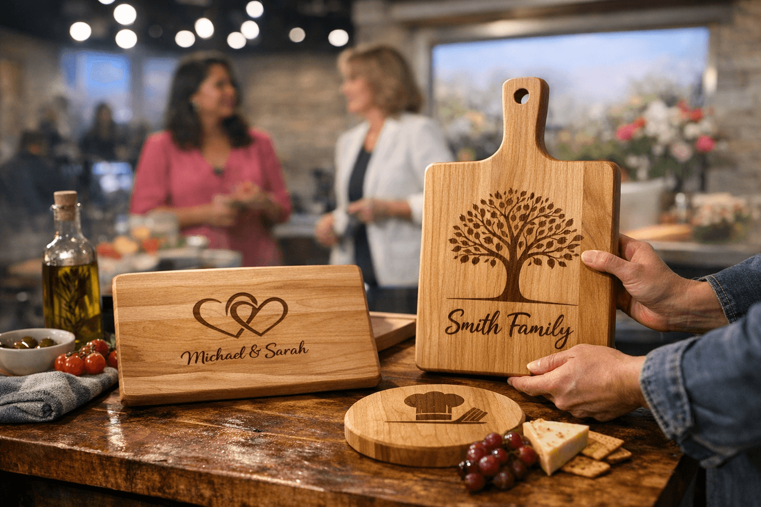 Personalized Maple Wood Boards Shine in ABC Secret Savings Spring Deals