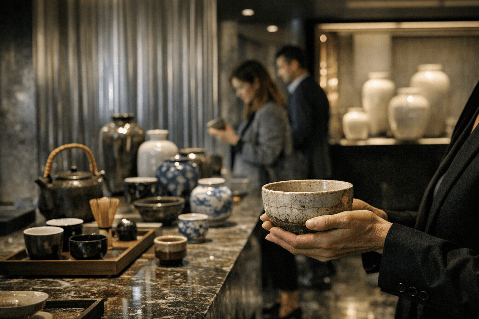 Prada Home turns Japanese ceramics into Milan retail experience