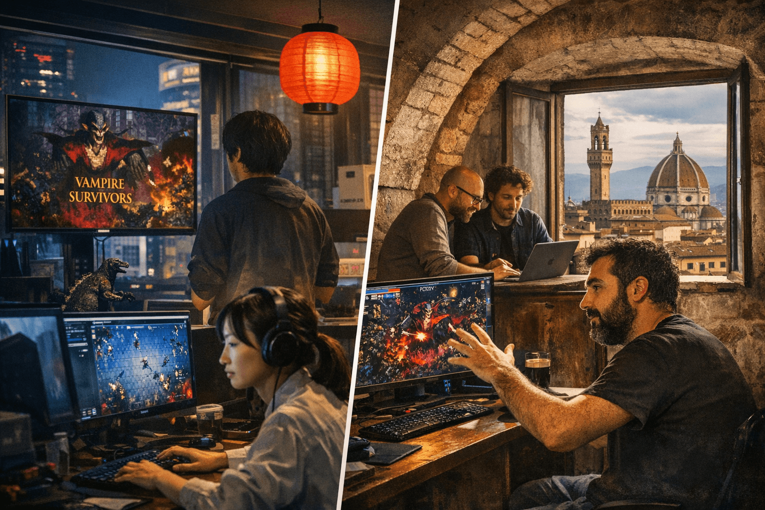 Vampire Survivors studio Poncle opens Japan and Italy offices, expands to 15 projects