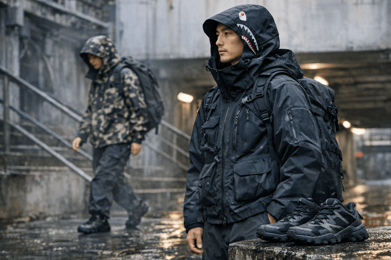 BAPE and Kazuki Kuraishi unveil technical BPAW gear for spring 2026
