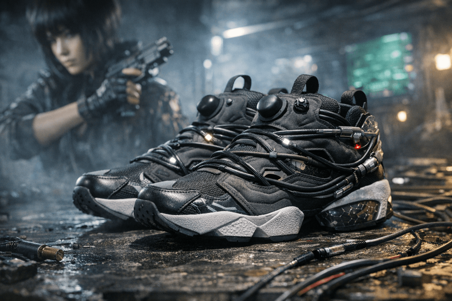 Reebok, atmos and Ghost in the Shell unveil Instapump Fury 94 collaboration