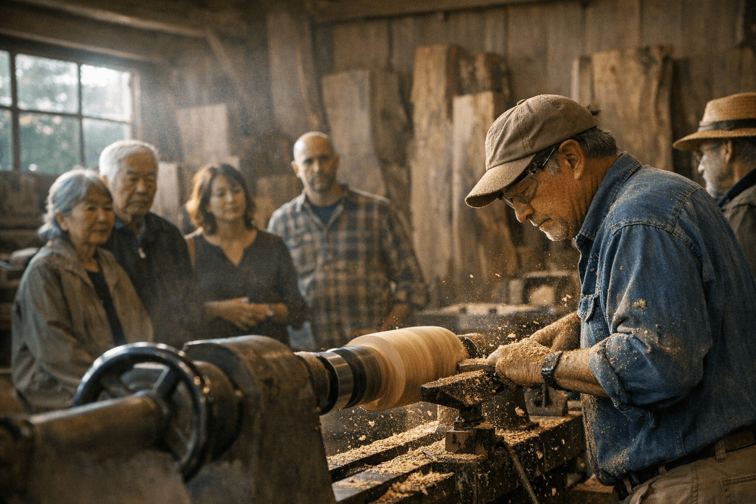 Family video opens George Nakashima’s historic woodworker complex to turners