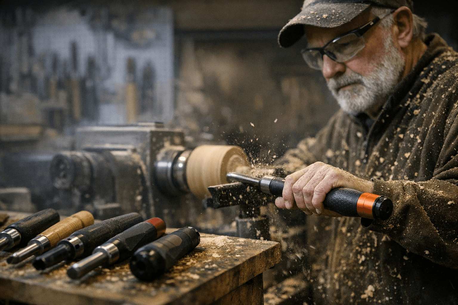 Woodturners weigh non-round handles, ergonomics, and maker support issues