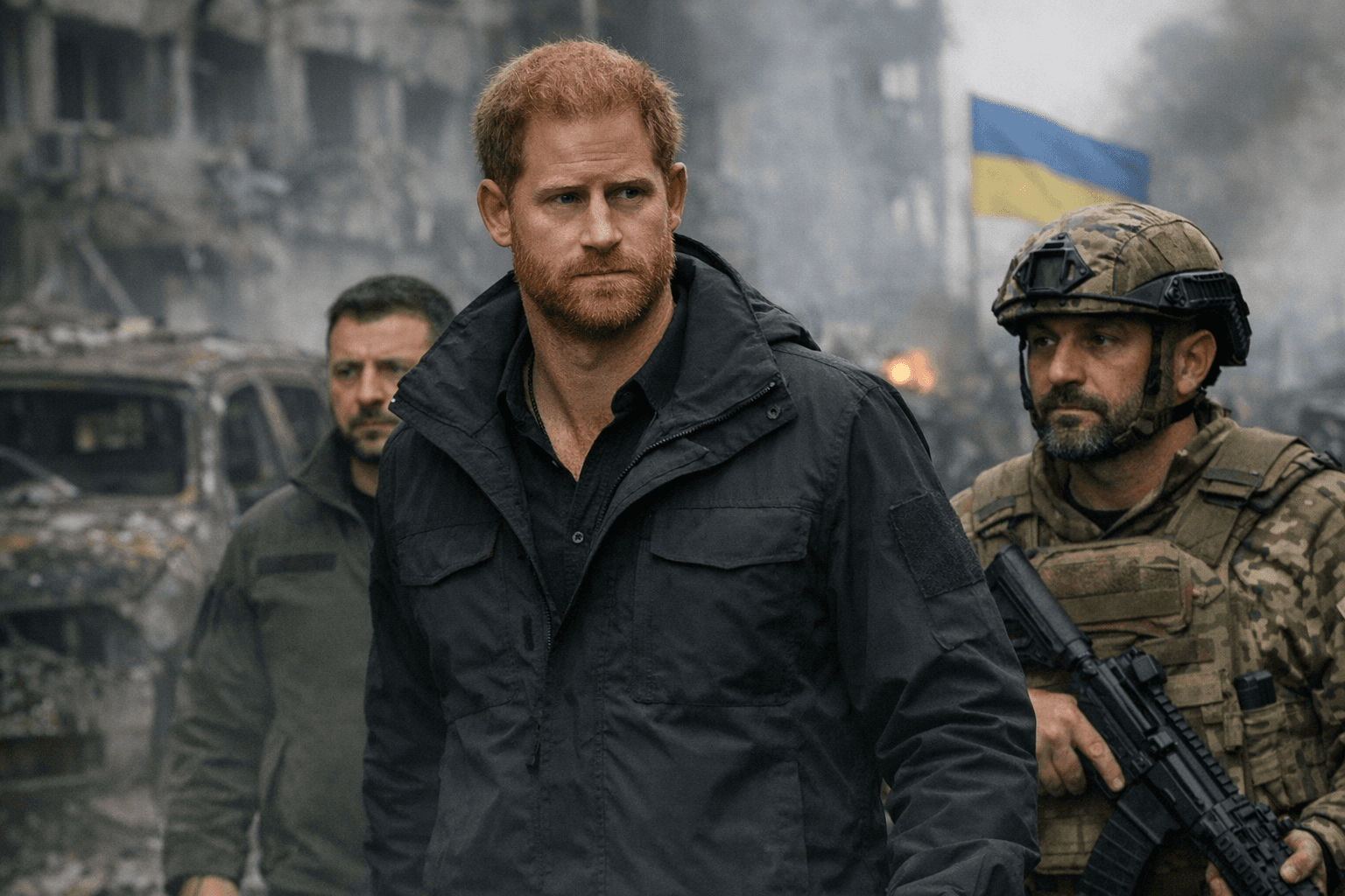 Prince Harry makes surprise Kyiv visit to reaffirm Ukraine support