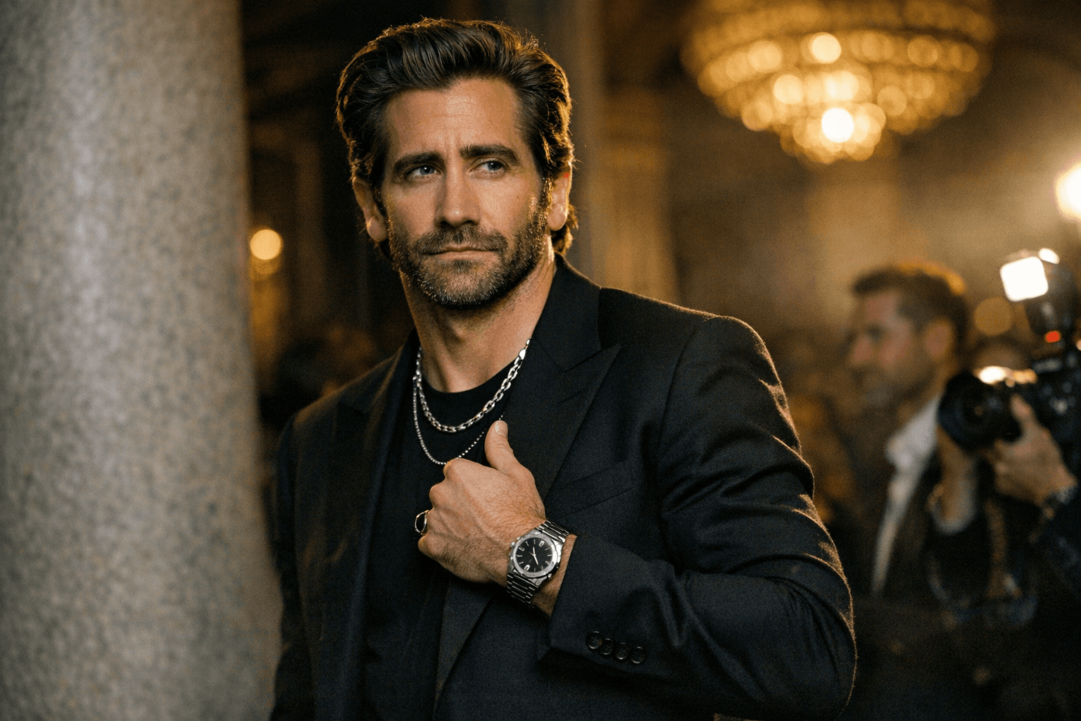 Jake Gyllenhaal Debuts as Bulgari’s First Global Male Ambassador in Milan