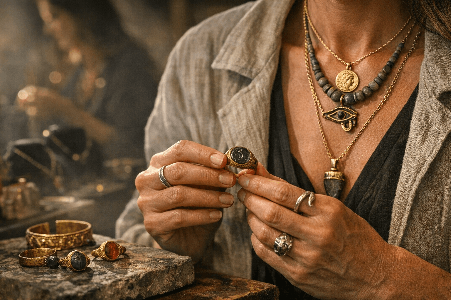 Ancient Jewelry Returns as Shoppers Seek Symbolism and Uniqueness