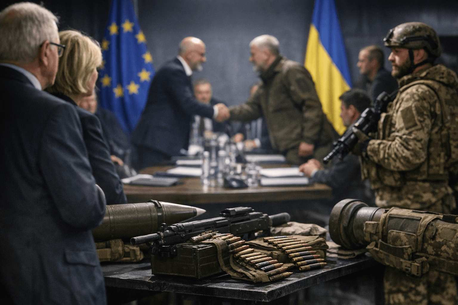 EU Approves €90 Billion Ukraine Loan, With Military Spending Focus