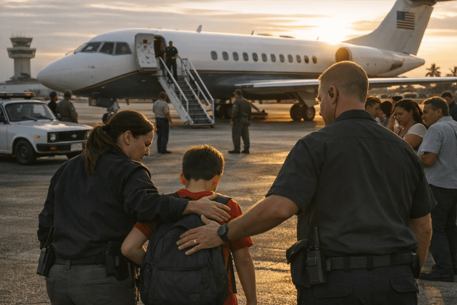 U.S. sends plane to Cuba to return child in custody dispute