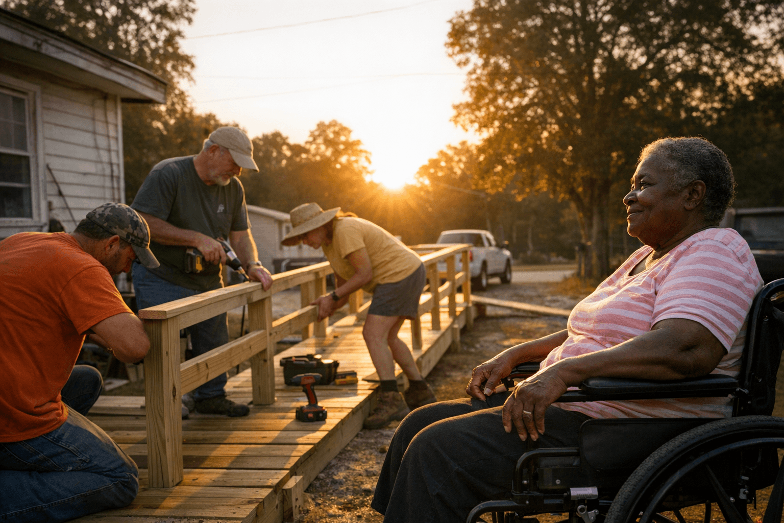 Volunteers build ramps, help 27 residents across Bamberg and Barnwell counties