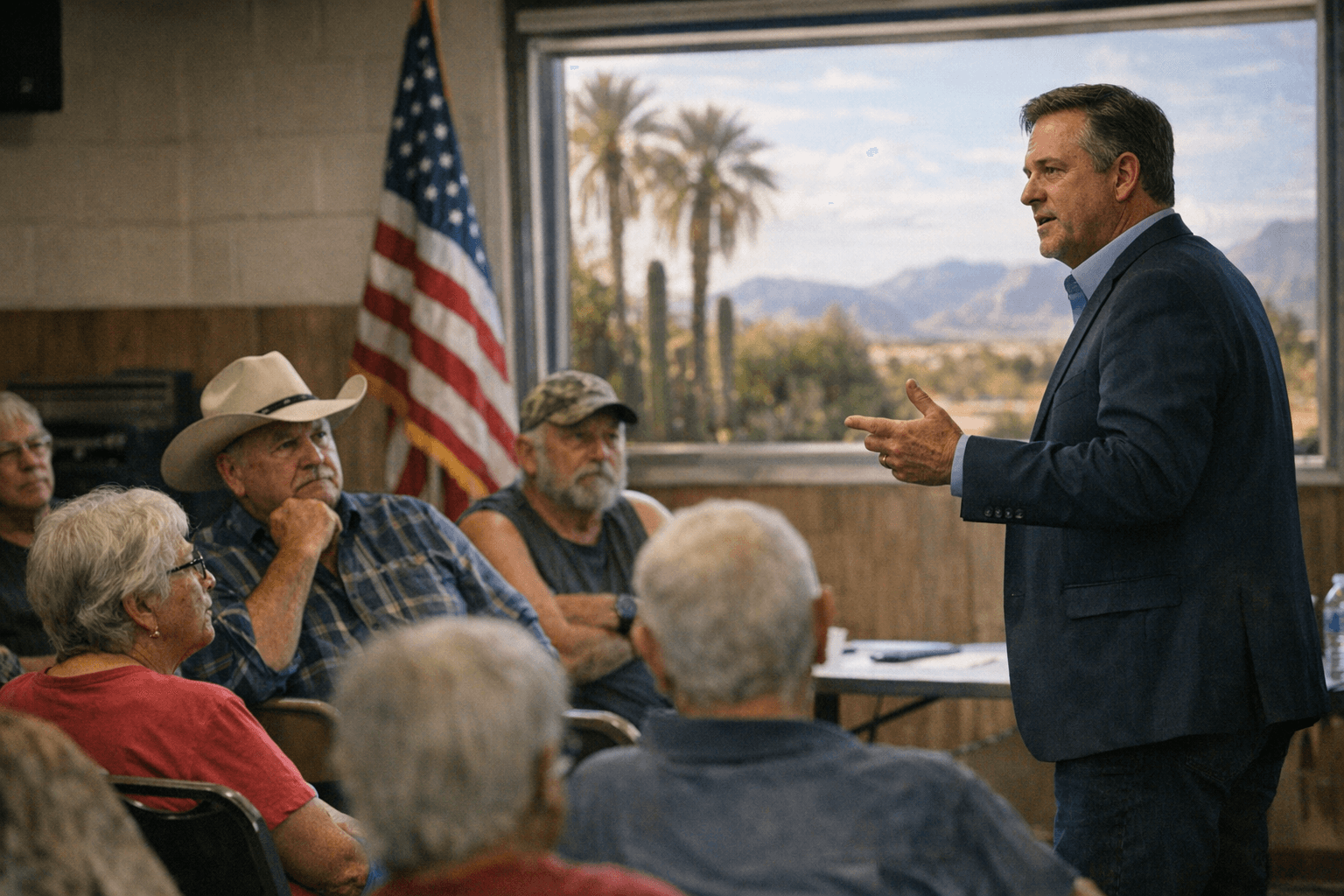 David Rose visits Parker, urges stronger La Paz County representation