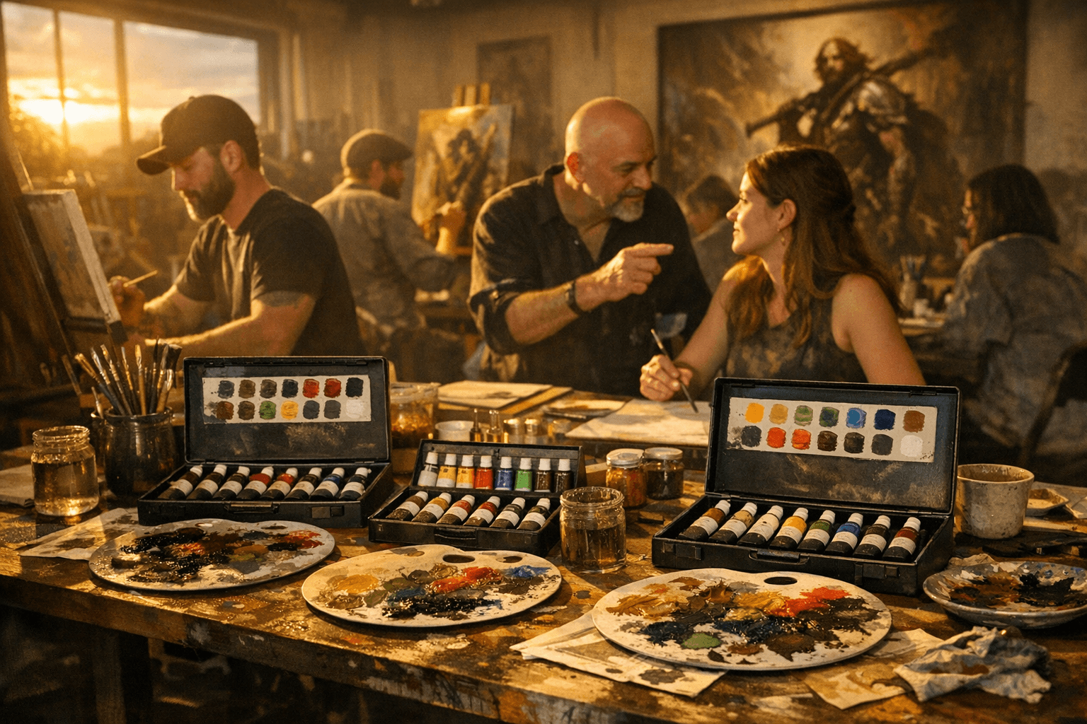 Mindworks Debuts Paint Sets with Brom and Patrick J Jones Palettes