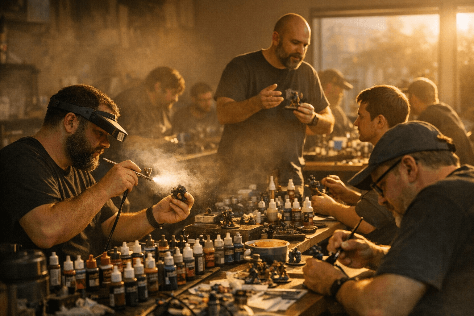 Goonhammer Shows How Airbrushing Speedpaints Expands Miniature Painting Options