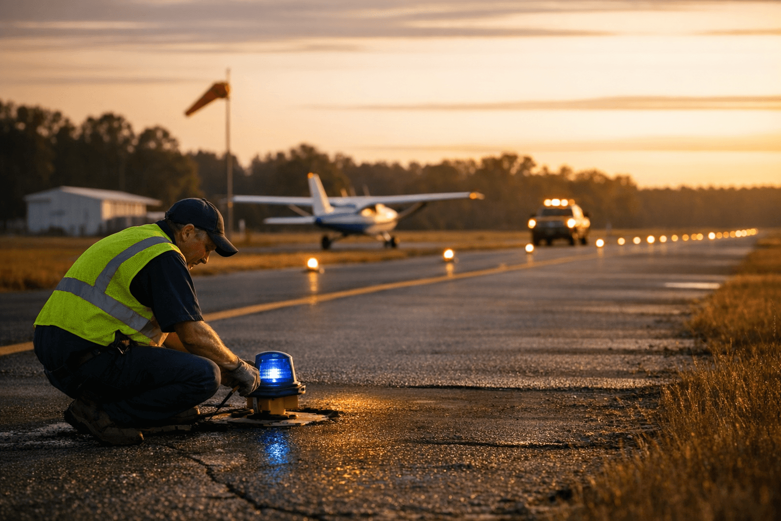 Allendale County Airport Gets $443,000 for Runway Lighting Repairs