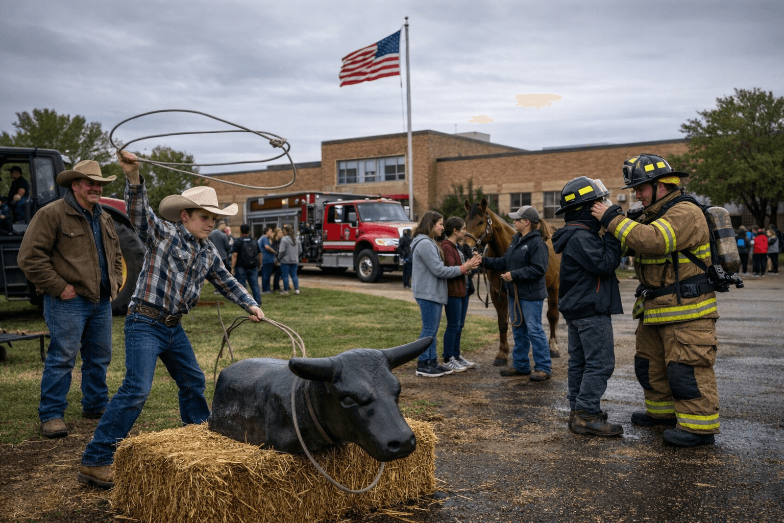 Sterling middle school celebrates AG Day with local partners
