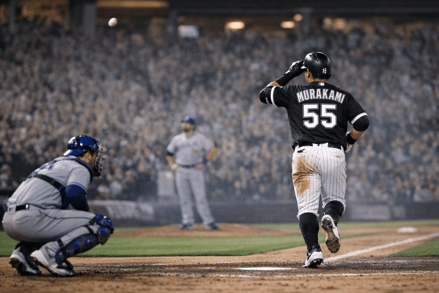 Murakami ties MLB rookie homer streak, powers White Sox with 10th blast