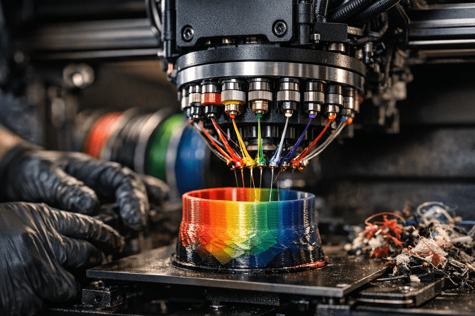 AtomForm’s Palette 300 promises 12-nozzle multicolor printing with less waste