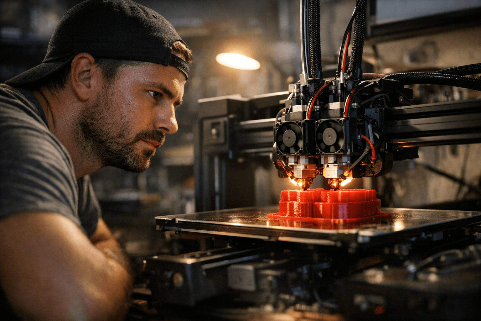DualCore 3D printer promises simultaneous dual-toolhead printing speedup
