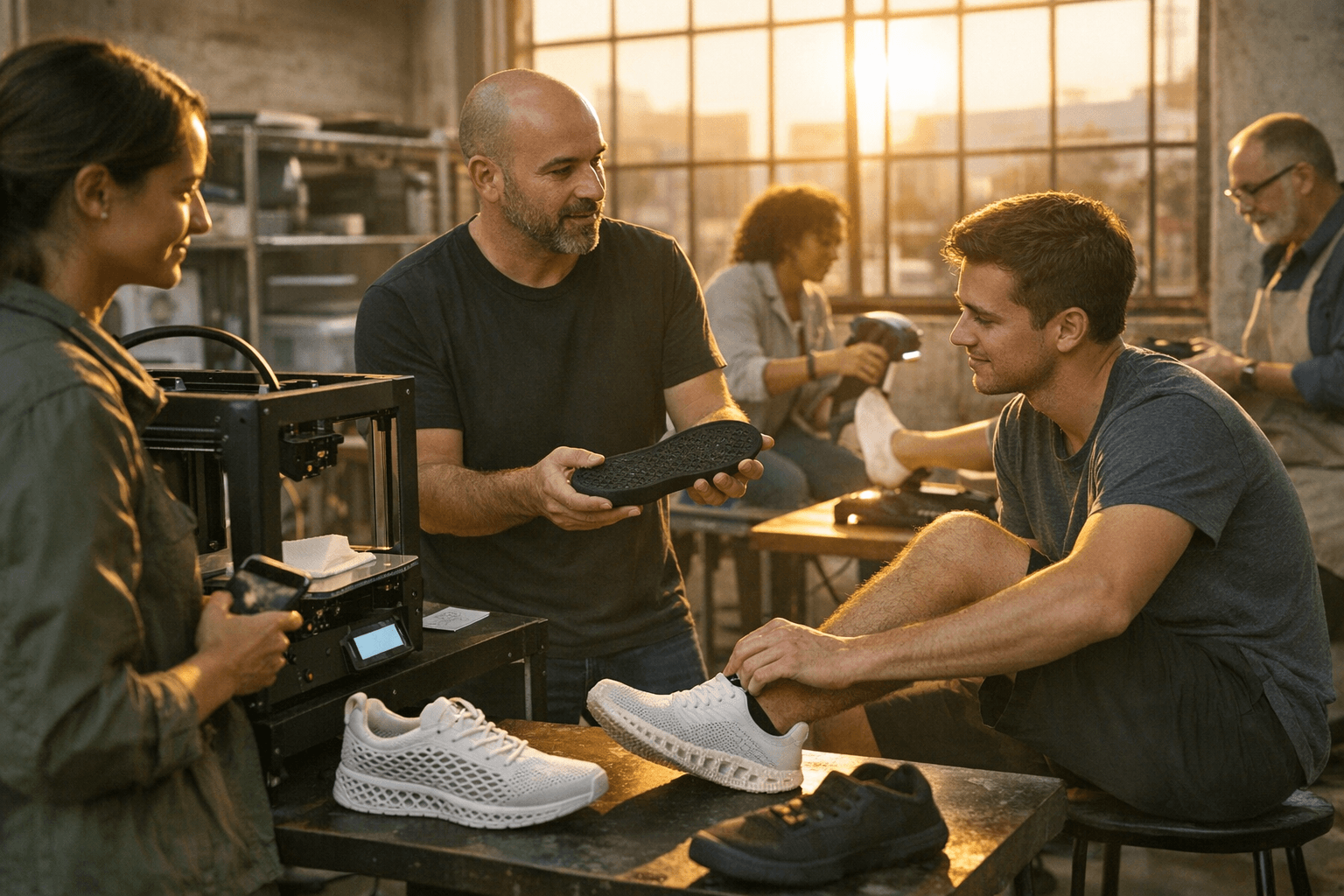 3D Printing Reshapes Footwear With Custom Fits, Faster Local Production