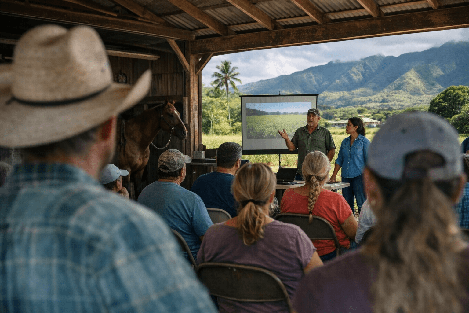 Kauai initiative seeks survey input to grow local alfalfa hay for livestock
