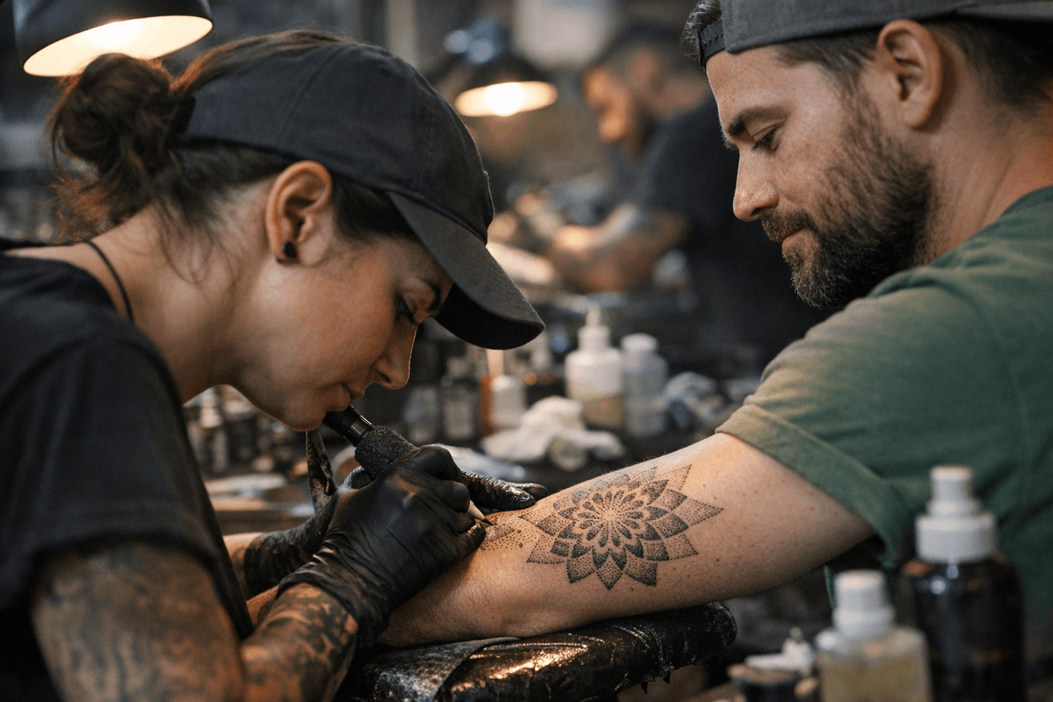 Do Dotwork Tattoos Heal Faster, or Just Feel Less Painful?