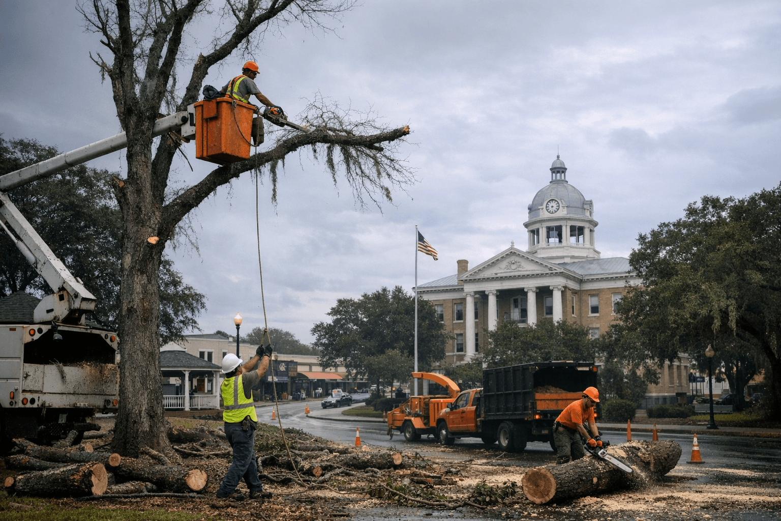 Brooksville council backs using tree fund for hazard trimming, removals