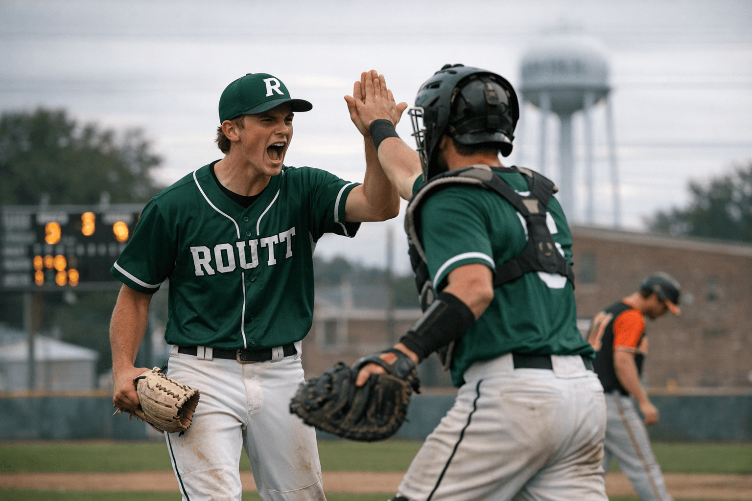 Turner, Brown combine on one-hitter as Routt tops West Central 8-1