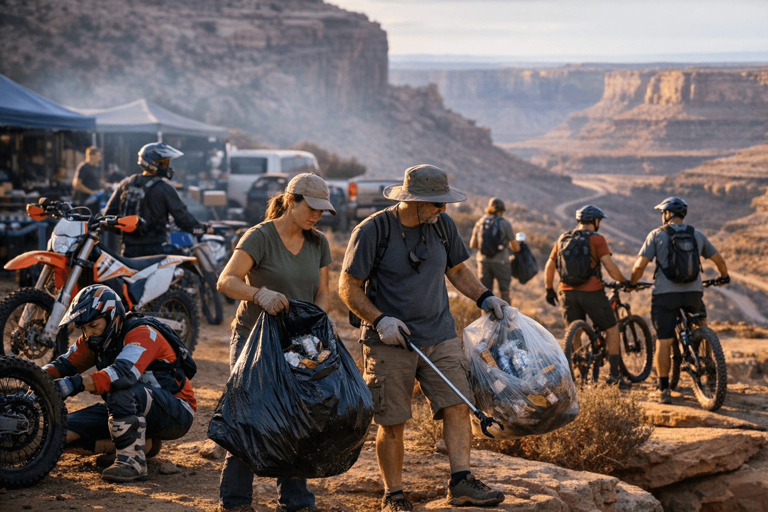 Moab Week Ahead: Dirt Bike Rally, Earth Day Events, Canyon Rims Ride