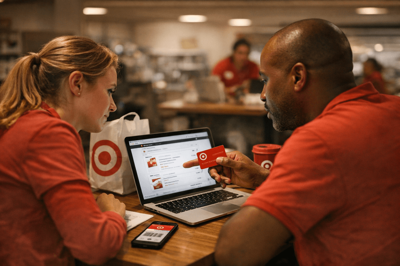 Target team member discount rules, how to use savings at checkout and online