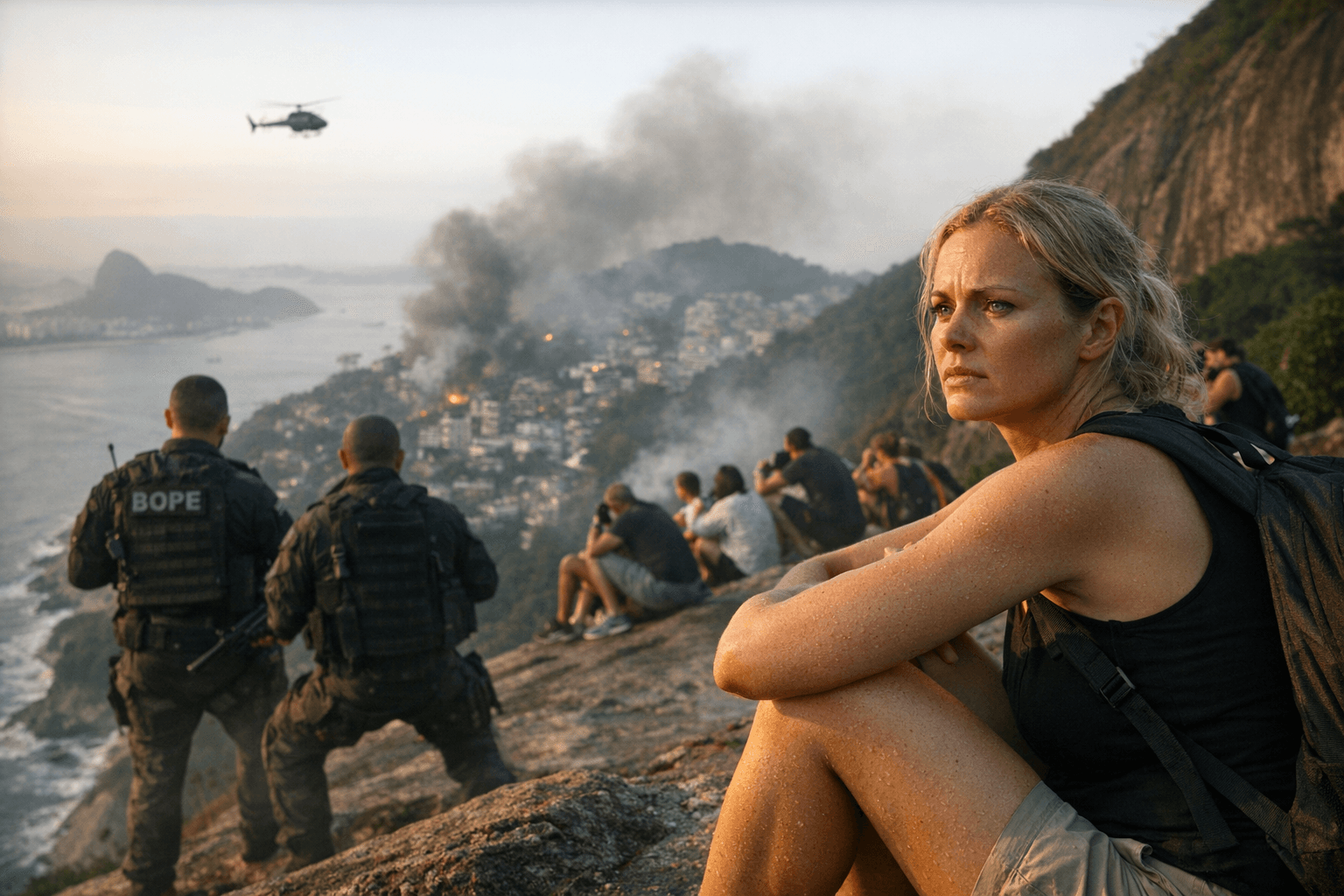 Police operation strands nearly 200 tourists at Rio overlook