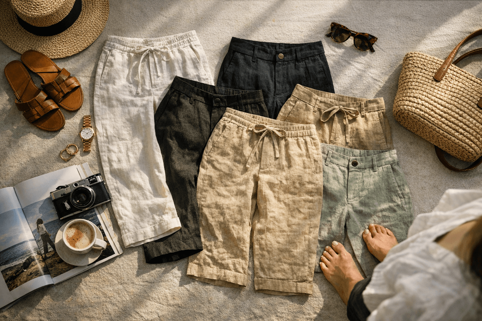 8 Petite Linen Pants That Fit Shorter Frames, No Tailoring Needed