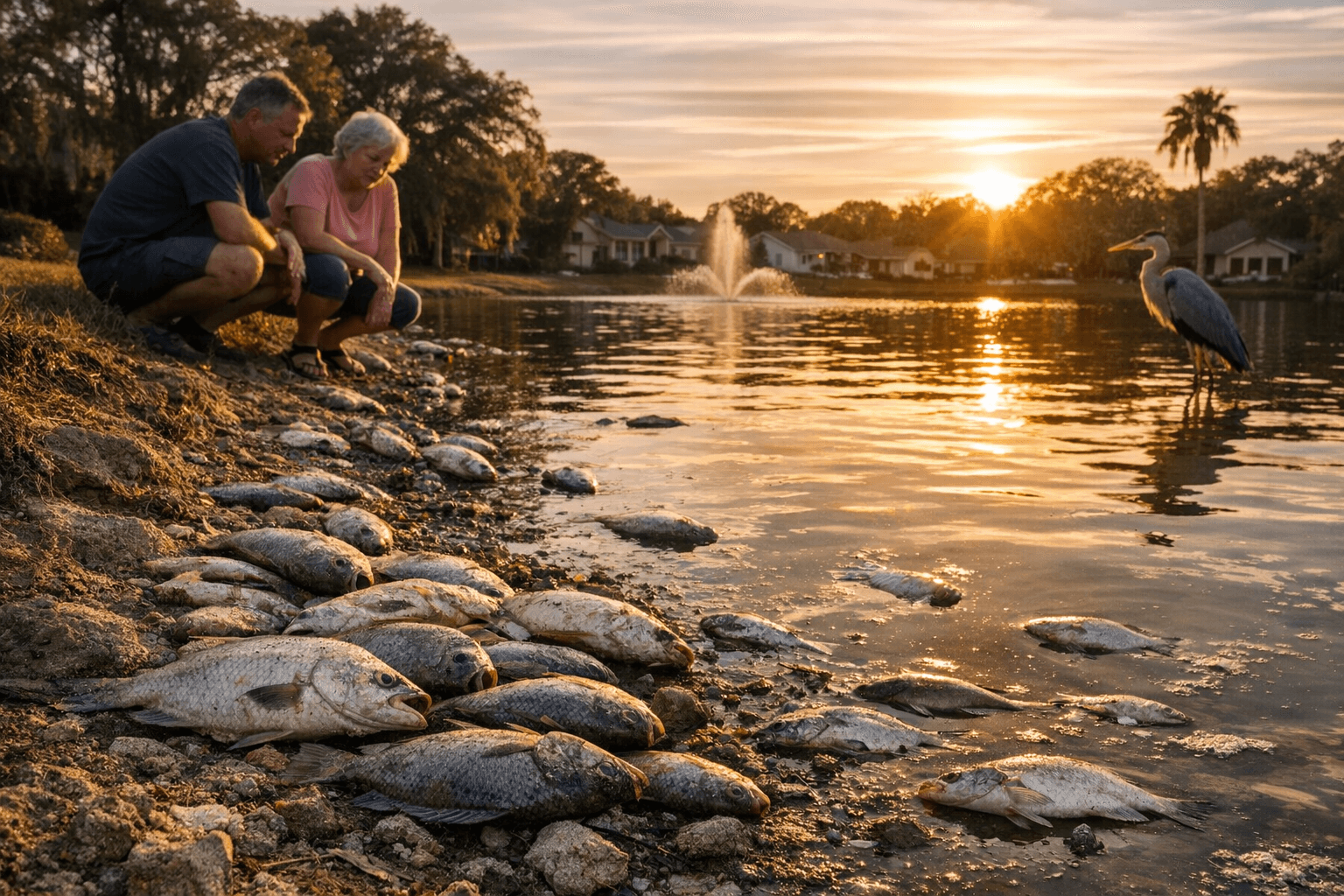 Winter Springs residents seek answers after Oak Forest Lake fish kill