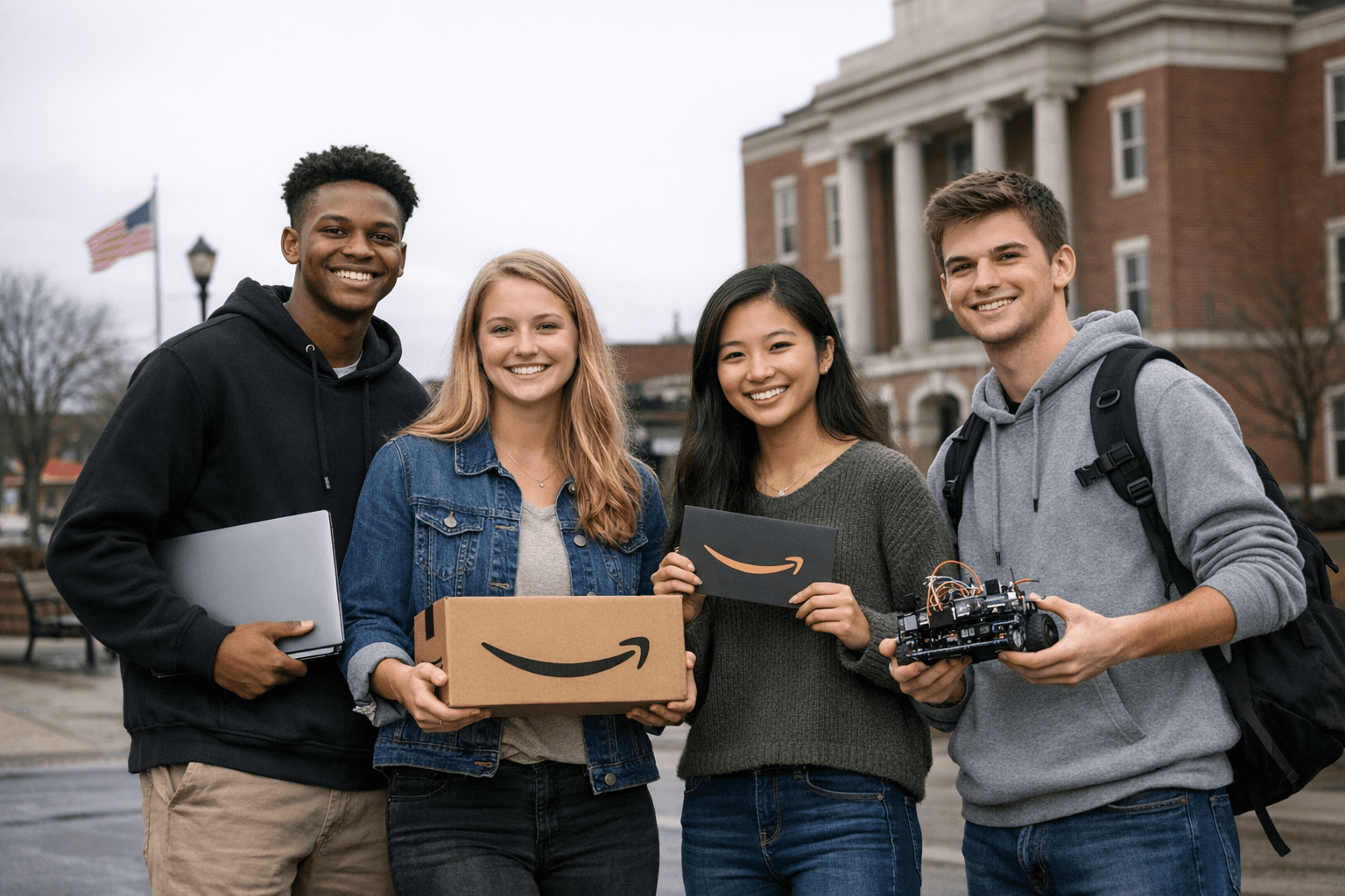 Four Flowers High seniors win $40,000 Amazon scholarships, internships