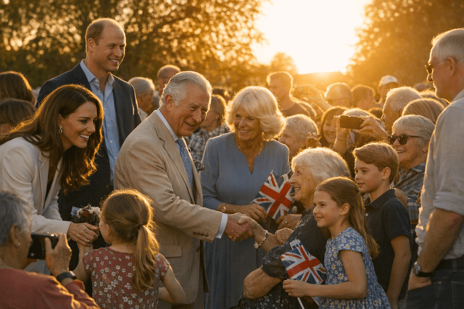 Chris Jackson’s Modern Majesty reveals the British Royal Family today