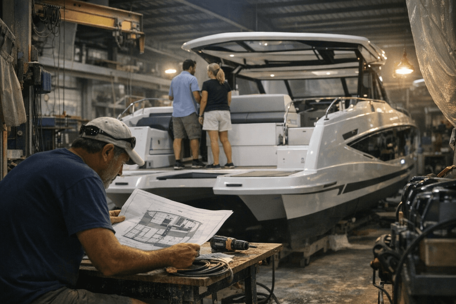 Jeanneau TH38 Evolves Four Winns Power Cat for Weekend Cruising