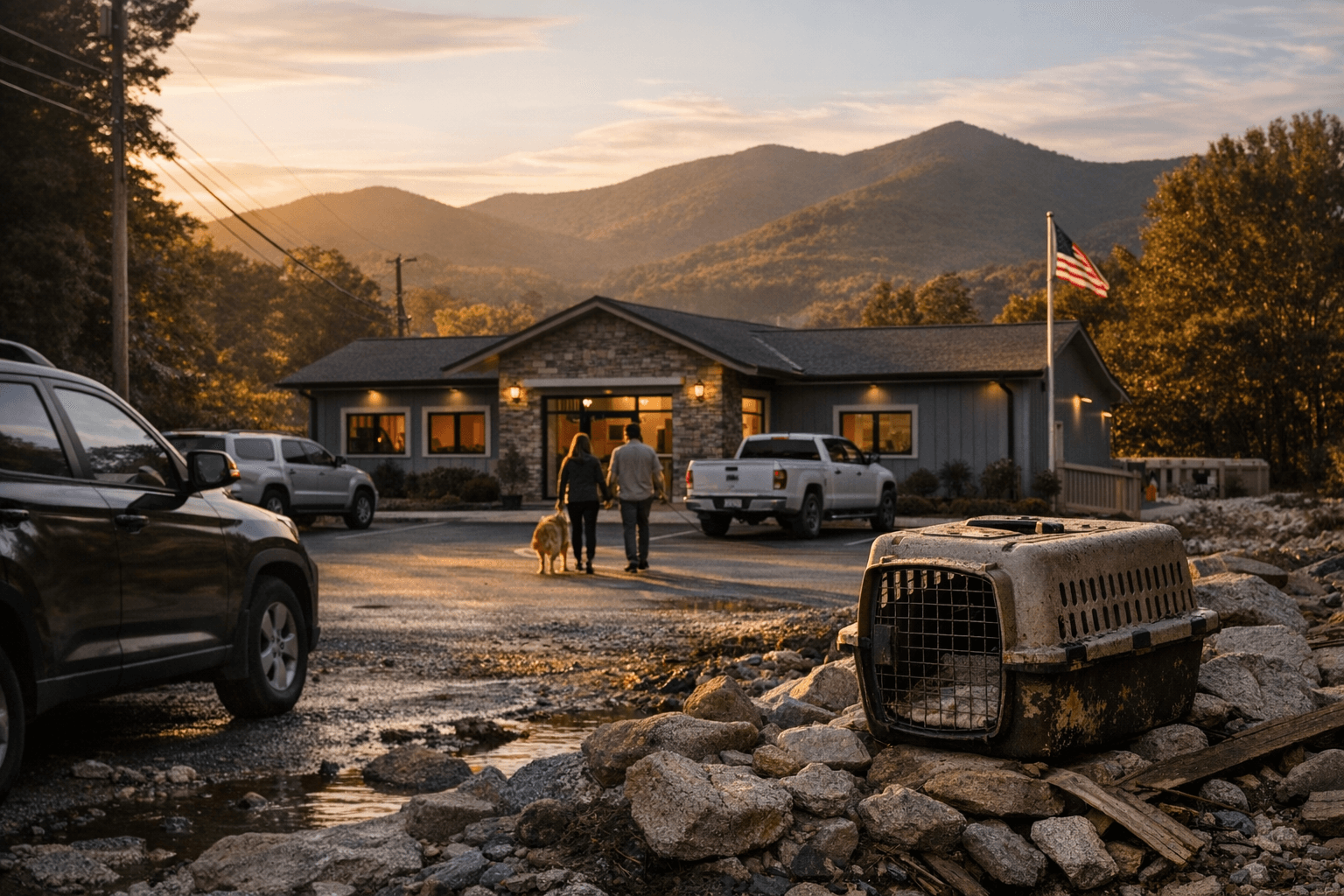 Beacon Veterinary Hospital reopens in Black Mountain after Helene flood loss