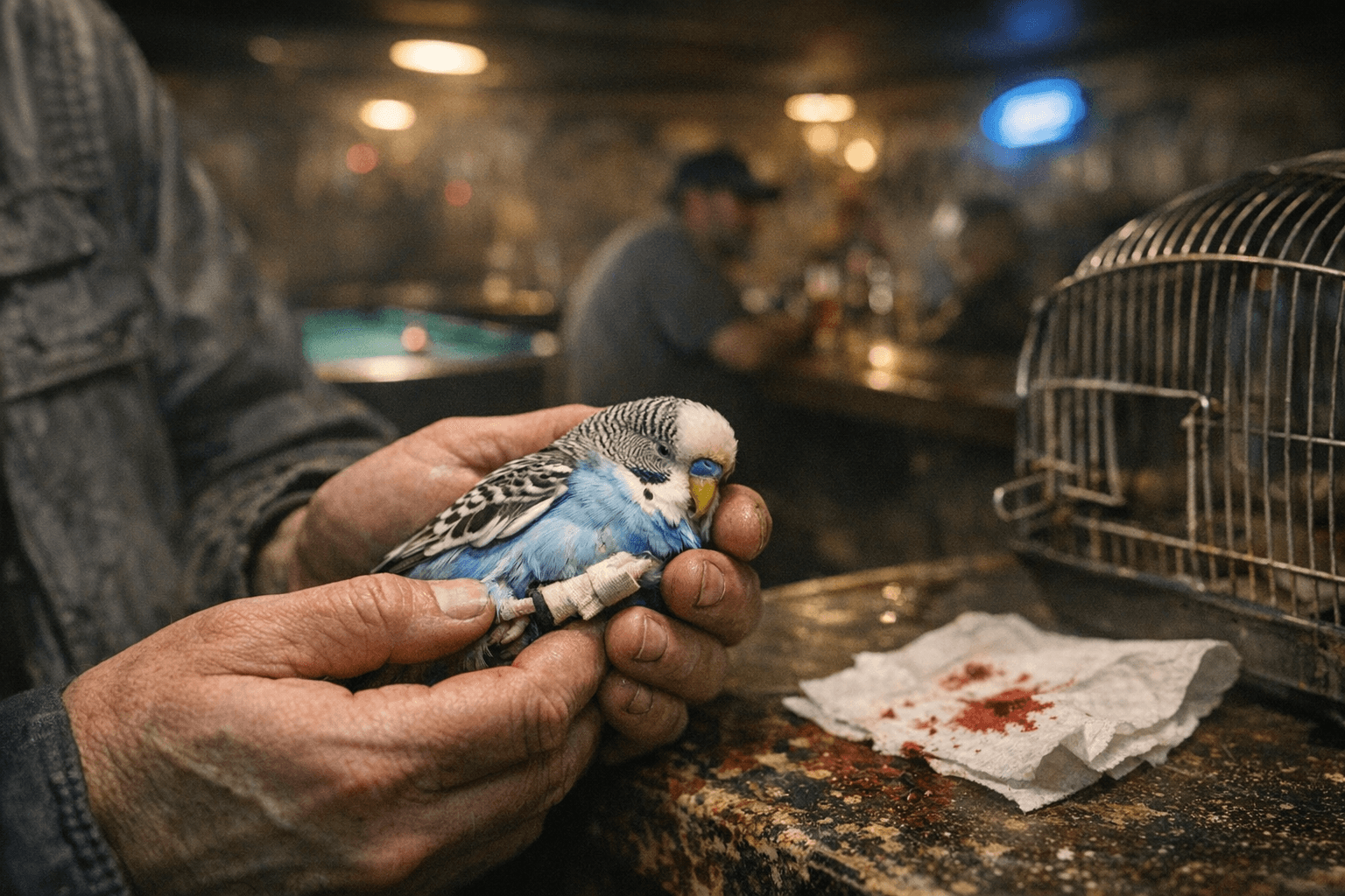 Hempfield man gets probation after injured parakeet case in Greensburg bar