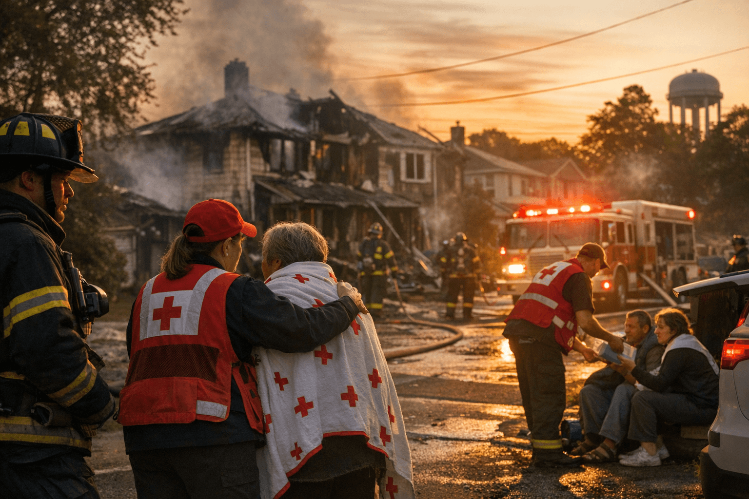 Red Cross assists residents after West Babylon house fire