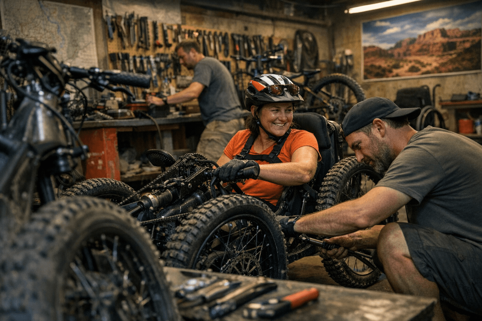 Grand County expands adaptive access to Moab’s iconic singletrack trails