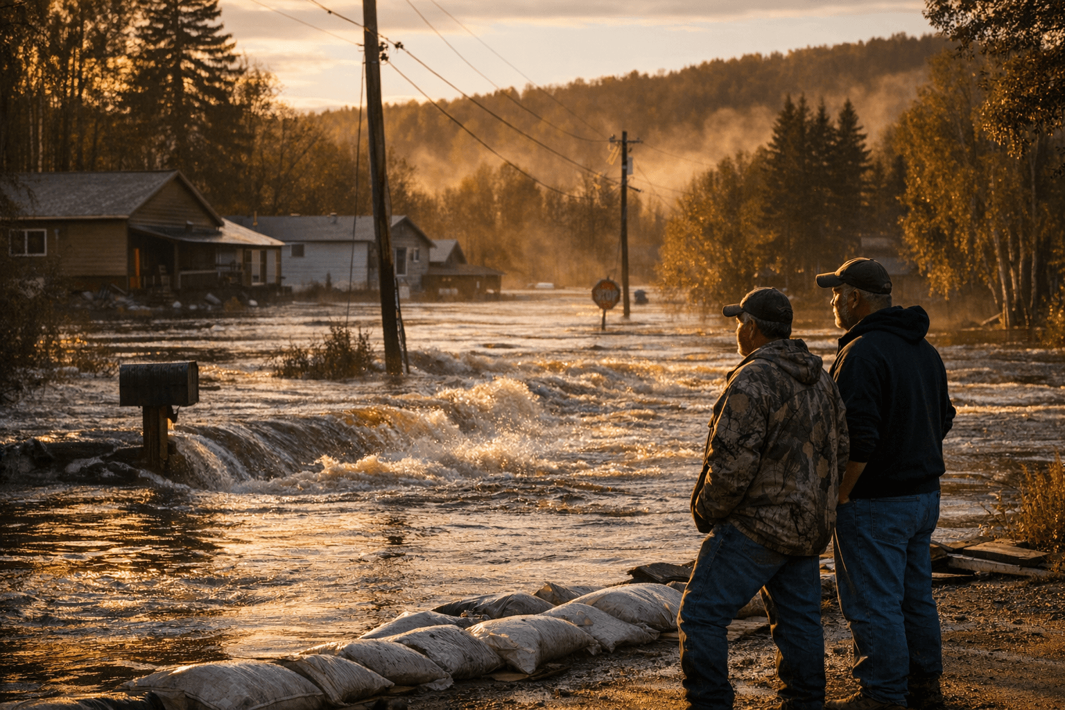 Iron County bracing for second flooding wave as river levels rise