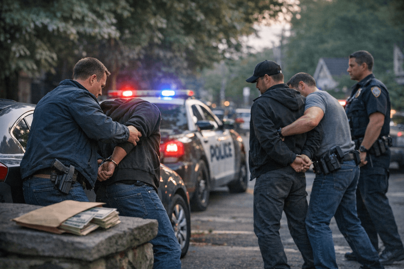 Police arrest alleged scammers in Larchmont cash pickup sting