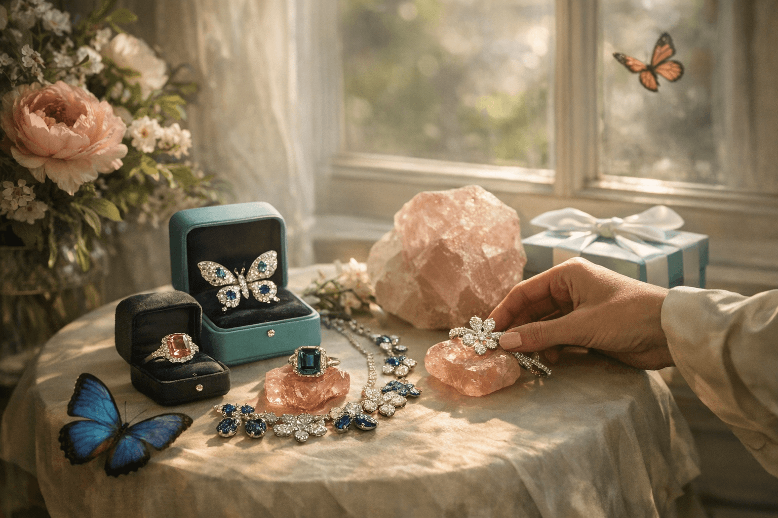 Tiffany’s Hidden Garden blooms with high-jewelry gifts for Valentine’s Day