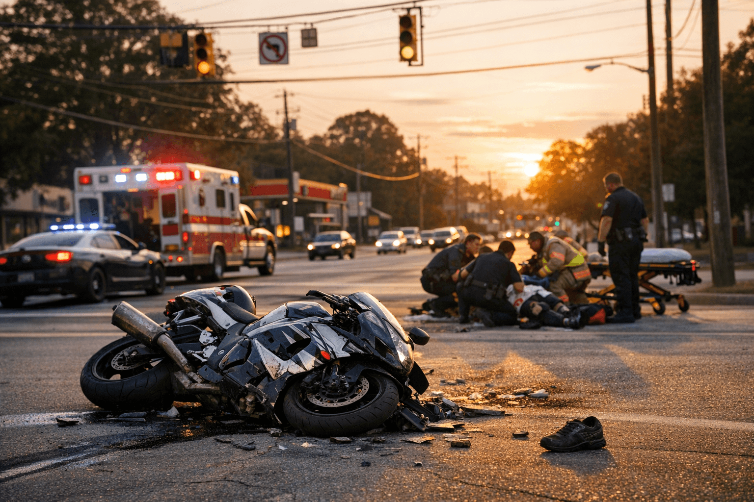 Motorcyclist seriously injured in Greensboro crash near Randleman Road