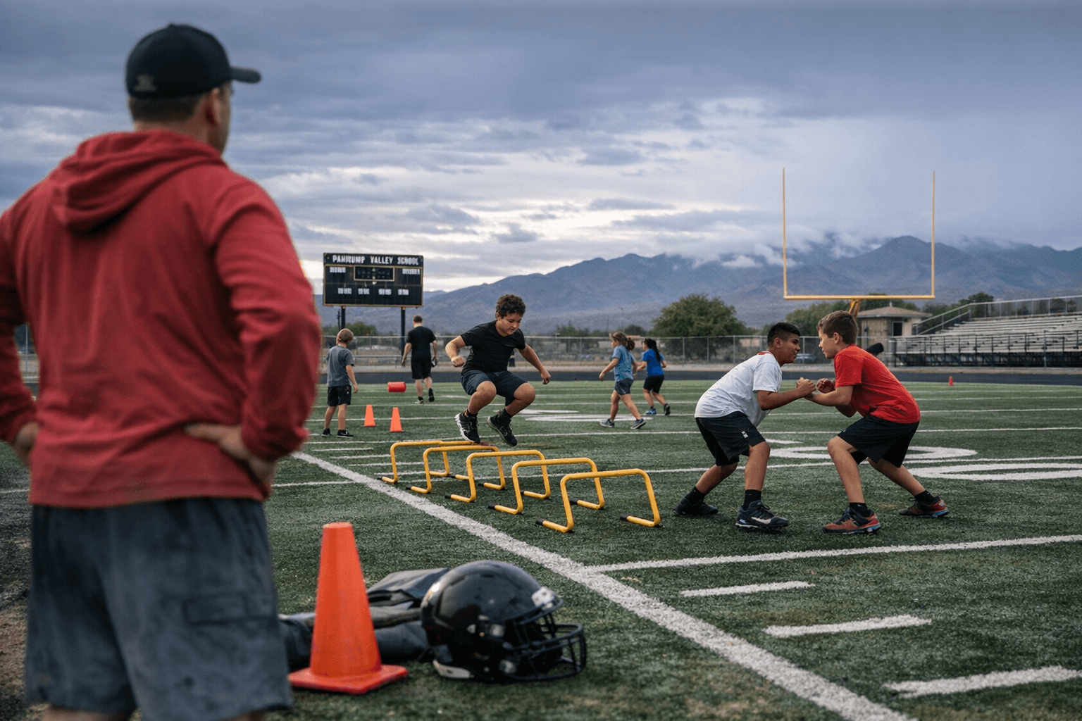 Pahrump youth athletics program gains traction with steady weekly turnout