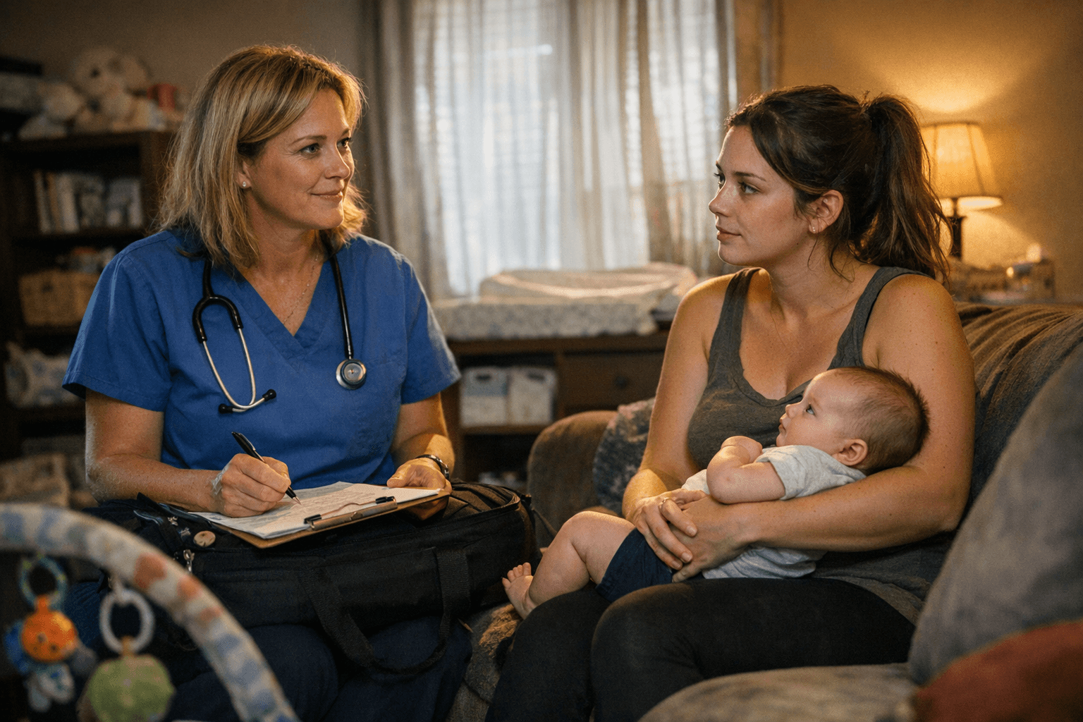 Justice Matters pushes nurse home visits for first-time mothers in Douglas County