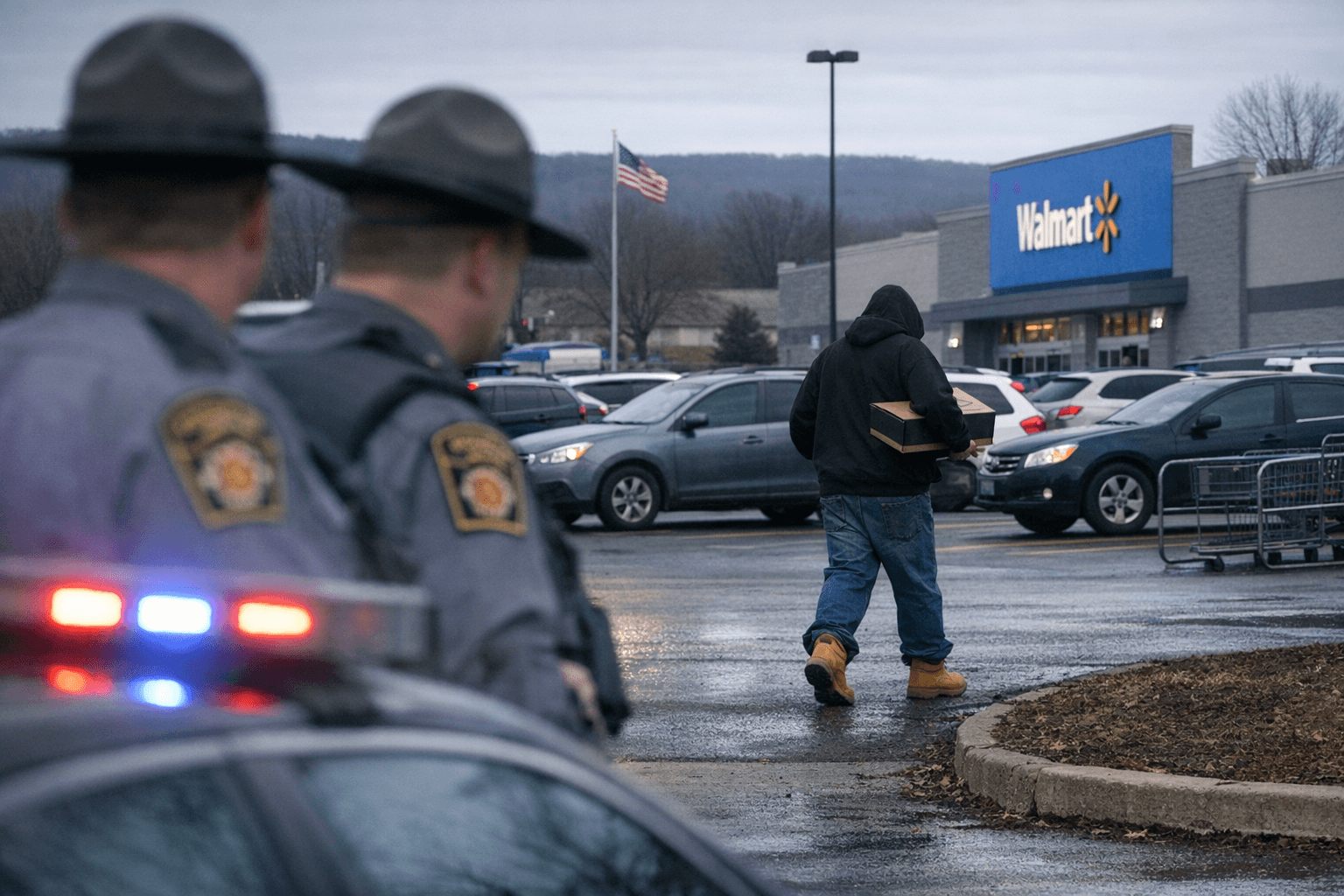 Police seek man accused of stealing boots from Lewisburg Walmart