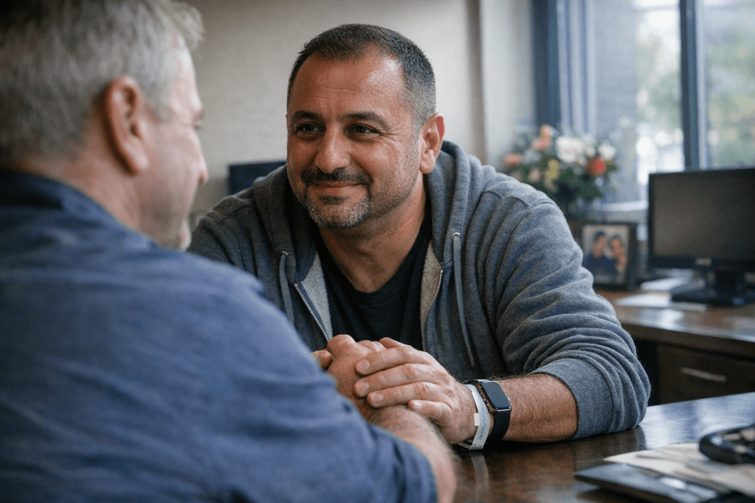 Loyal diner donates kidney to Long Island restaurant manager, saves his life